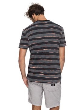 quiksilver, Футболка Allover Mad Wax, BLACK MAD MAX STRIPES (kvj6) Allover Mad Wax - T-Shirt EQYKT03690