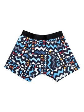 quiksilver, Трусы-боксеры Boxer Poster, VALARTA BLUE TRIBAL TETRIS (byh6) Boxer Poster - Boxer Briefs EQYLW03025