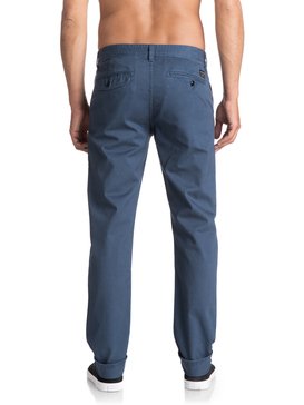 quiksilver, Everyday - Pantalon chino, DARK DENIM (brq0) Everyday - Chinos EQYNP03093