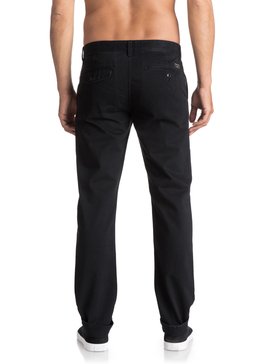 quiksilver, Everyday - Pantalon chino, BLACK (kvj0) Everyday - Chinos EQYNP03093