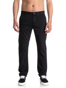 quiksilver, Everyday - Pantalon chino, BLACK (kvj0) Everyday - Chinos EQYNP03093