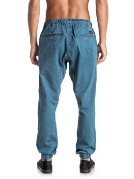 quiksilver, Джоггеры Fonic, INDIAN TEAL (bqk0) Fonic - Chino Joggers for Men EQYNP03107