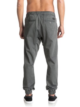 quiksilver, Fonic - Pantalon en sergé, DARK GREY HEATHER (ktfh) Fonic - Chino Joggers EQYNP03107