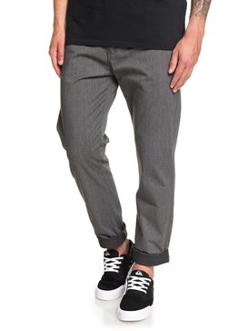 quiksilver, NEW EVERYDAY UNION PANT, DARK GREY HEATHER (krph) NEW EVERYDAY UNION PANT EQYNP03135