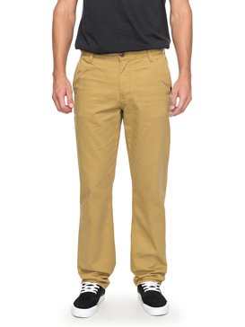 quiksilver, Everyday Light - Pantalon chino pour Homme, WOOD THRUSH (cmf0) Everyday Light - Chinos for Men EQYNP03136