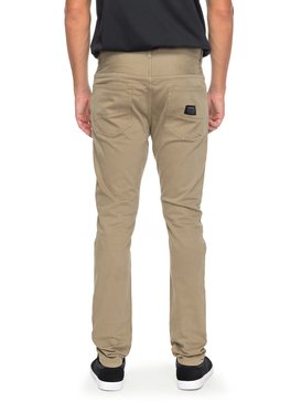 quiksilver, Штаны Dawn To Dust, ELMWOOD (tmp0) Dawn To Dust - Slim Fit Trousers for Men EQYNP03140