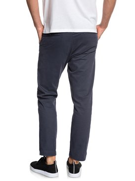 quiksilver, QTRVL - Crop Chinos, BLUE NIGHTS (btk0) QTRVL - Crop Chinos EQYNP03152