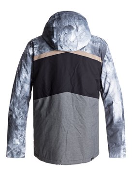 quiksilver, Сноубордическая куртка Mission Engineered, CRIPT BLOCK ELECTRIC HEAVEN (cpv6) Mission Engineered - Snow Jacket EQYTJ03127