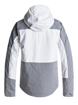 quiksilver, Сноубордическая куртка Stencil, SNOW WHITE (wbk0) Stencil - Snow Jacket EQYTJ03130