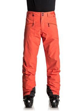 quiksilver, Boundry - Pantalon de snow, MANDARIN RED (nms0) Boundry - Snow Pants EQYTP03065