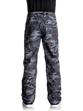 quiksilver, Сноубордические штаны Forest Oak, BLACK GREY CAMOKAZI (kvj9) Forest Oak - Snow Pants EQYTP03067
