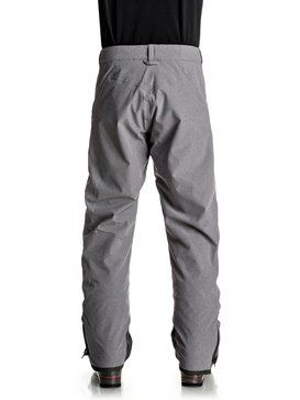 quiksilver, Сноубордические штаны Boundry Plus, GREY HEATHER (kpgh) Boundry Plus - Snow Pants EQYTP03077