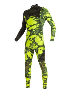 quiksilver, Highline Zipperless 3/2mm - Zipperless Full Wetsuit, GREEN FLASH (gjs0) Highline Zipperless 3/2mm - Zipperless Full Wetsuit EQYW103017
