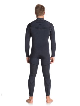 quiksilver, 4/3mm Quiksilver Originals Monochrome - Combinaison de surf intégrale, NAVY (bte0) 4/3mm Quiksilver Originals Monochrome Chest Zip - Full Wetsuit EQYW103052