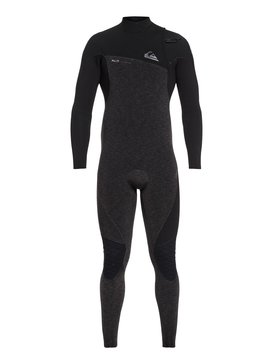 quiksilver, 3/2mm Highline Series - Reißverschlussloser Neoprenanzug für Männer, BLACK (kvj0) 3/2mm Highline Series - Zipperless Wetsuit for Men EQYW103062