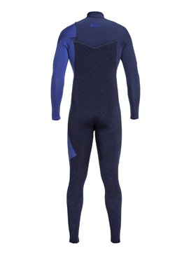 quiksilver, 3/2mm Highline Series - Reißverschlussloser Neoprenanzug für Männer, NAVY HEATHER/NAVY (xbkb) 3/2mm Highline Series - Zipperless Wetsuit for Men EQYW103062