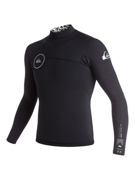 quiksilver, Highline Performance 2mm - Top manches longues en néoprène, BLACK (kvj0) Highline Performance 2mm - Long Sleeve Neo Top EQYW803002