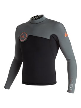 quiksilver, Highline Performance 2mm - Top manches longues en néoprène, FLAME (nmj0) Highline Performance 2mm - Long Sleeve Neo Top EQYW803002