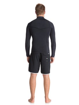 quiksilver, 1.5mm Quiksilver Originals Monochrome - Haut de combinaison de surf, BLACK (kvj0) 1.5 Quiksilver Originals Monochrome - Wetsuit Top EQYW803010