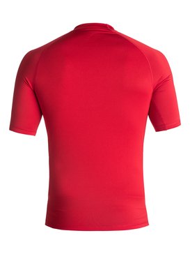 quiksilver, Гидрофутболка с коротким рукавом All Time UPF 50, QUIK RED (rqr0) All Time - Short Sleeve UPF 50 Rash Vest EQYWR03033