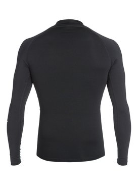 quiksilver, All Time - Langarm UPF 50 Rash Vest für Männer, BLACK (kvd0) All Time - Long Sleeve UPF 50 Rash Vest for Men EQYWR03034