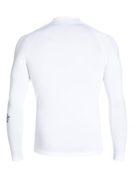 quiksilver, Гидрофутболка с длинным рукавом All Time UPF 50, WHITE (wbb0) All Time - Long Sleeve UPF 50 Rash Vest EQYWR03034