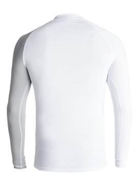 quiksilver, Active - Licra de Manga Larga con Protección Solar UPF 50, WHITE/SLEET (xwws) Active - Long Sleeve UPF 50 Rash Vest EQYWR03072