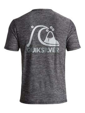 quiksilver, Гидрофутболка Heritage Surf, BLACK (kvj0) Heritage Surf - Amphibian UPF 50 Surf T-Shirt EQYWR03092