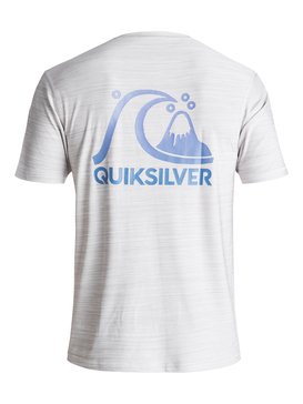 quiksilver, Гидрофутболка Heritage Surf, WHITE (wbb0) Heritage Surf - Amphibian UPF 50 Surf T-Shirt EQYWR03092