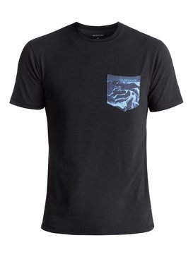 quiksilver, Bubble Surf - Camiseta de Surf Anfibia con Protección Solar UPF 50, BLACK (kvj0) Bubble Surf - Amphibian UPF 50 Surf T-Shirt EQYWR03093