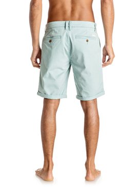 quiksilver, Krandy St - Short en sergé, STONE BLUE (bhy0) Krandy St - Chino Shorts EQYWS03324
