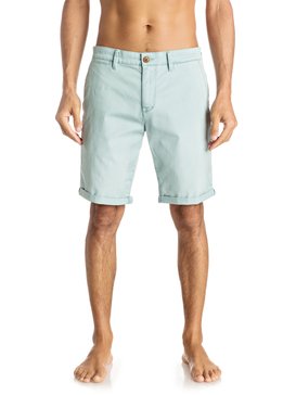 quiksilver, Krandy St - Short en sergé, STONE BLUE (bhy0) Krandy St - Chino Shorts EQYWS03324