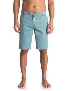 quiksilver, New Everyday 20" - Short en sergé pour Homme, TRELLIS (bkw0) New Everyday 20" - Chino Shorts for Men EQYWS03468