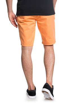quiksilver, New Everyday 20" - Short en sergé pour Homme, CADMIUM ORANGE (nhj0) New Everyday 20" - Chino Shorts for Men EQYWS03468