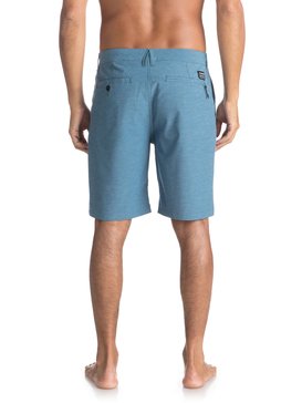 quiksilver, Шорты Amphibian Union Heather 20", REAL TEAL (bpr0) Union Heather 20" - Amphibian Board Shorts for Men EQYWS03488