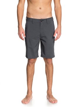 quiksilver, Transit Twill 20" Amphibian Shorts, BLACK (kvj0) Transit Twill Amphibian 20" - Amphibian Shorts EQYWS03494