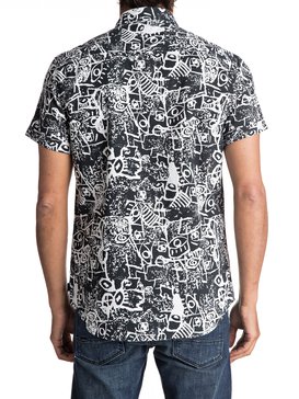 quiksilver, Рубашка с коротким рукавом Hypnosis, BLACK HYPNOSIS (kvj6) Hypnosis - Short Sleeve Shirt EQYWT03490