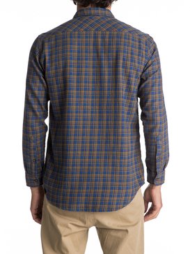 quiksilver, Phaser Setting Flannel - Camicia a maniche lunghe, TURKISH SEA PHASER SETTING (bqs1) Phaser Setting Flannel - Long Sleeve Shirt EQYWT03539