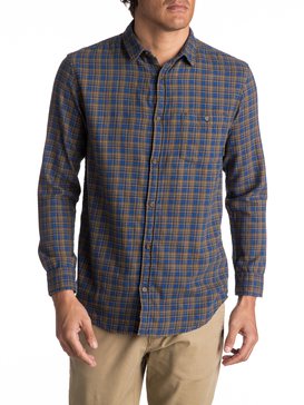 quiksilver, Phaser Setting Flannel - Camicia a maniche lunghe, TURKISH SEA PHASER SETTING (bqs1) Phaser Setting Flannel - Long Sleeve Shirt EQYWT03539