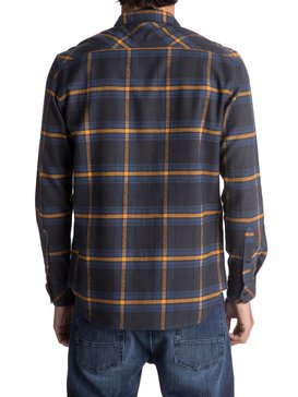 quiksilver, Fitz Forktail Flannel - Chemise à manches longues, TARMAC FITZ FORKTAIL (kta1) Fitz Forktail Flannel - Long Sleeve Shirt EQYWT03544
