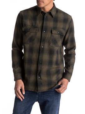 quiksilver, Venice Vice Flannel - Chemise à manches longues, OLIVE NIGHT VENICE VICE (crh1) Venice Vice Flannel - Long Sleeve Shirt EQYWT03546