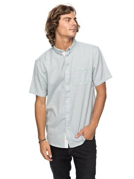 quiksilver, Waterfalls Update - Short Sleeve Shirt for Men, MALLARD GREEN (gqn0) Waterfalls Update - Short Sleeve Shirt for Men EQYWT03629