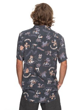 quiksilver, Рубашка с коротким рукавом Aloha Strip Club, TARMAC ALOHA TRIP CLUB (kta6) Aloha Strip Club - Short Sleeve Shirt for Men EQYWT03646