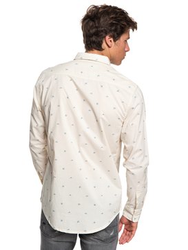 quiksilver, Fuji Mini Motif - Chemise à manches longues pour Homme, BIRCH FUJI MINI MO (wdw6) Fuji Mini Motif - Long Sleeve Shirt for Men EQYWT03716