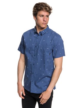 quiksilver, FUJI MINI MOTIF SS, BIJOU BLUE FUJI MINI MO (bng6) FUJI MINI MOTIF SS EQYWT03717