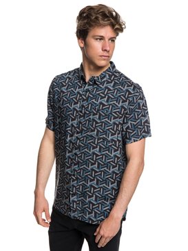 quiksilver, Variable - Short Sleeve Shirt, TAPESTRY CHIBA VARIABLE (bph6) Variable - Short Sleeve Shirt EQYWT03727