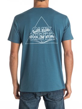 quiksilver, Футболка Garment Dye Solstice, INDIAN TEAL (bqk0) Garment Dye Solstice - T-Shirt EQYZT04295