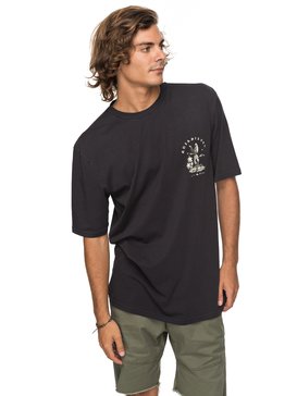 quiksilver, Curve Love - T Shirt col rond pour Homme, TARMAC (kta0) Curve Love - T-Shirt for Men EQYZT04738