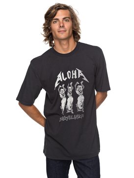 quiksilver, Peach Buzz - T Shirt col rond pour Homme, TARMAC (kta0) Peach Buzz - T-Shirt for Men EQYZT04739