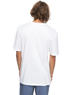 quiksilver, Peach Buzz - T Shirt col rond pour Homme, WHITE (wbb0) Peach Buzz - T-Shirt for Men EQYZT04739